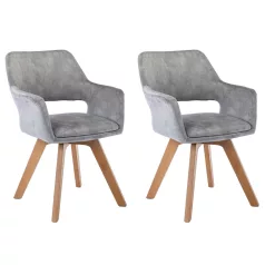 Lamila szék (világosszürke)