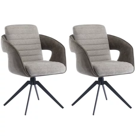 Tomian szék (bézs + szürke)