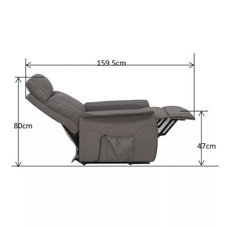 Tijana pihenőfotel (bézs)