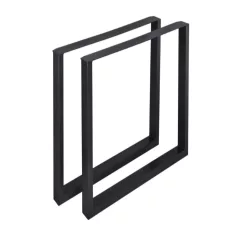 Jenny asztal - u láb (fekete)