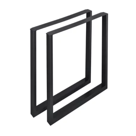 Jenny asztal - u láb (fekete)