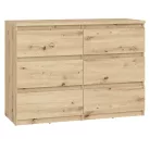 Komód chelsea tölgyfa chlk24-d78