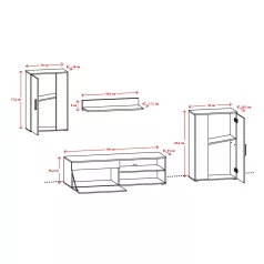 Berno nappali sor (Fehér-Beton)