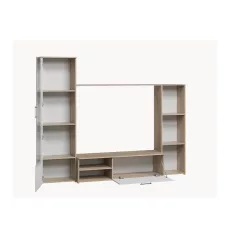 Adel nappali szekrénysor (sonoma-fehér)