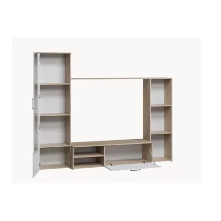 Adel nappali szekrénysor (sonoma-fehér)