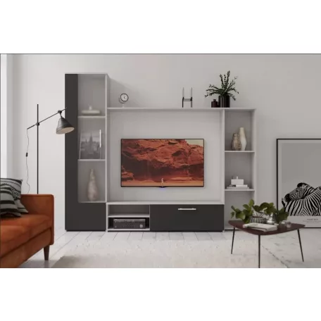 Adel nappali szekrénysor (hamu-grafit)