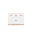 Nepo 011 KOM2D4S komód sonoma/fehér