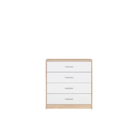 Nepo 010 KOM4S komód sonoma/fehér