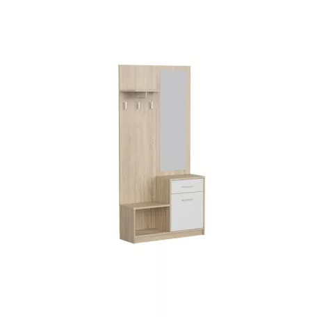 Nepo 022 PPK előszobabútor sonoma/fehér