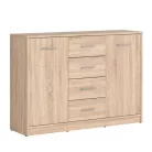 Nepo 011 KOM2D4S komód sonoma