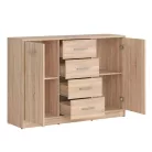 Nepo 011 KOM2D4S komód sonoma