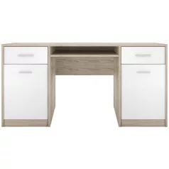 Nepo 009 BIU150 íróasztal sonoma/fehér