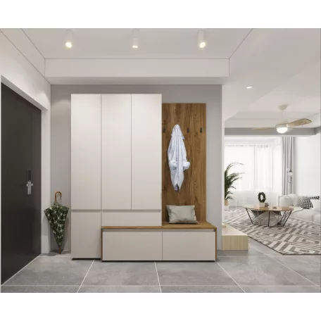 Ansi I. előszobagarnitúra kasmir-traviata tölgy