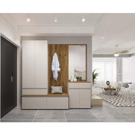 Ansi II. előszobagarnitúra kasmir-traviata tölgy