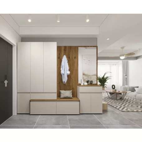 Ansi III. előszobagarnitúra kasmir-traviata tölgy