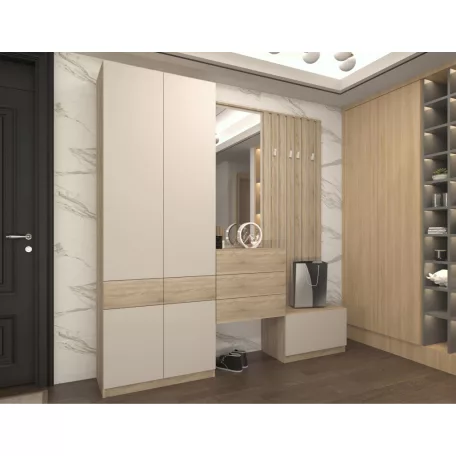 Verto előszobagarnitúra kasmir-sonoma