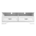 TV-asztal, alpesi fehér, KENTAK RTV2S