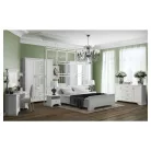 Komód, alpesi fehér, KENTAK KOM2D4S