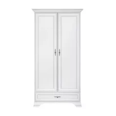 Szekrény, alpesi fehér, KENTAK SZF2D1S