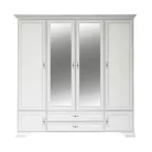 Szekrény, alpesi fehér, KENTAK SZF6D2S