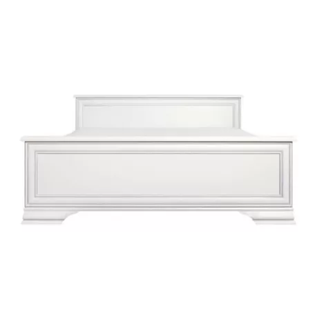 Ágy, 180x200, alpesi fehér, KENTAK