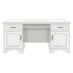 PC-asztal, alpesi fehér, KENTAK BIU2D2S