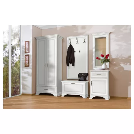 Előszobai szett, alpesi fehér, balos, KENTAK PPK110L