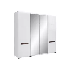 Azteca tükrös gardrób szekrény 018  SZF2D2L