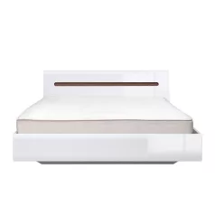 Azteca 025 ágy loz 160 + ágyrács fehér