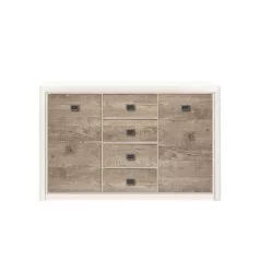 KOEN II 009 komód KOM 2D4S fenyő/tölgy karabel