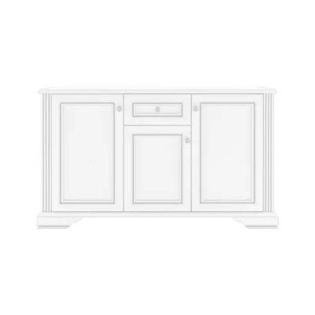 White 009 komód 3d1s havas kőris/ezüst fenyő