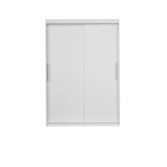 Sara 160 cm tolóajtós gardróbszekrény fehér