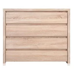 KASPIAN 4 fiókos komód KOM4S sonoma