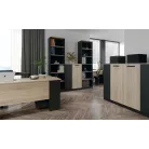 Office New gurulós konténer sonoma tölgy/antracit KON2S