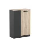 Office New komód sonoma tölgy/antracit KOM2D