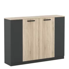 Office New komód sonoma tölgy/antracit KOM4D