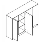 Office New komód sonoma tölgy/antracit KOM4D