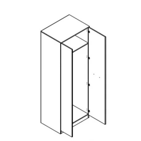 Office New akasztós szekrény sonoma tölgy/antracit SZF2D