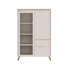 Lounge vitrin REG1W1S1D1K kasmír/sonoma