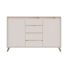 Lounge komód KOM2D4S kasmír/sonoma