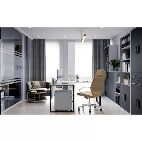 KABI REG2D irodai komód hamu/antracit 