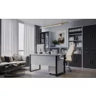 KABI REG53/114 polcos szekrény hamu/antracit 