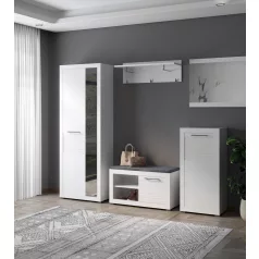 Flames fogas 3/9 fehér/magasfényű fehér