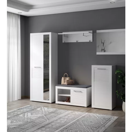 Flames fogas 3/9 fehér/magasfényű fehér