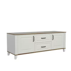 Kandy Tv szekrény 2D2S alpesi fehér/sötét tölgy