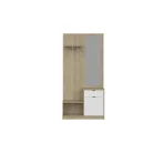 Nepon előszoba cremona tölgy/fehér PPK