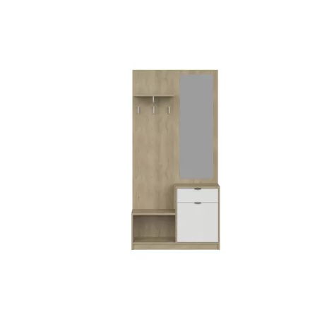 Nepon előszoba cremona tölgy/fehér PPK