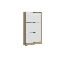 Nepon cipősszekrény cremona tölgy/fehér SFB3K