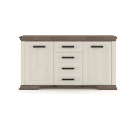 MARSEL 01 kőris/ szarvasgomba tölgy komód KOM2D4S