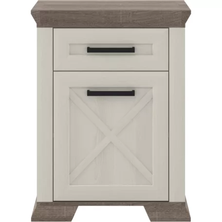 MARSEL kőris/ szarvasgomba tölgy komód KOM1D1S